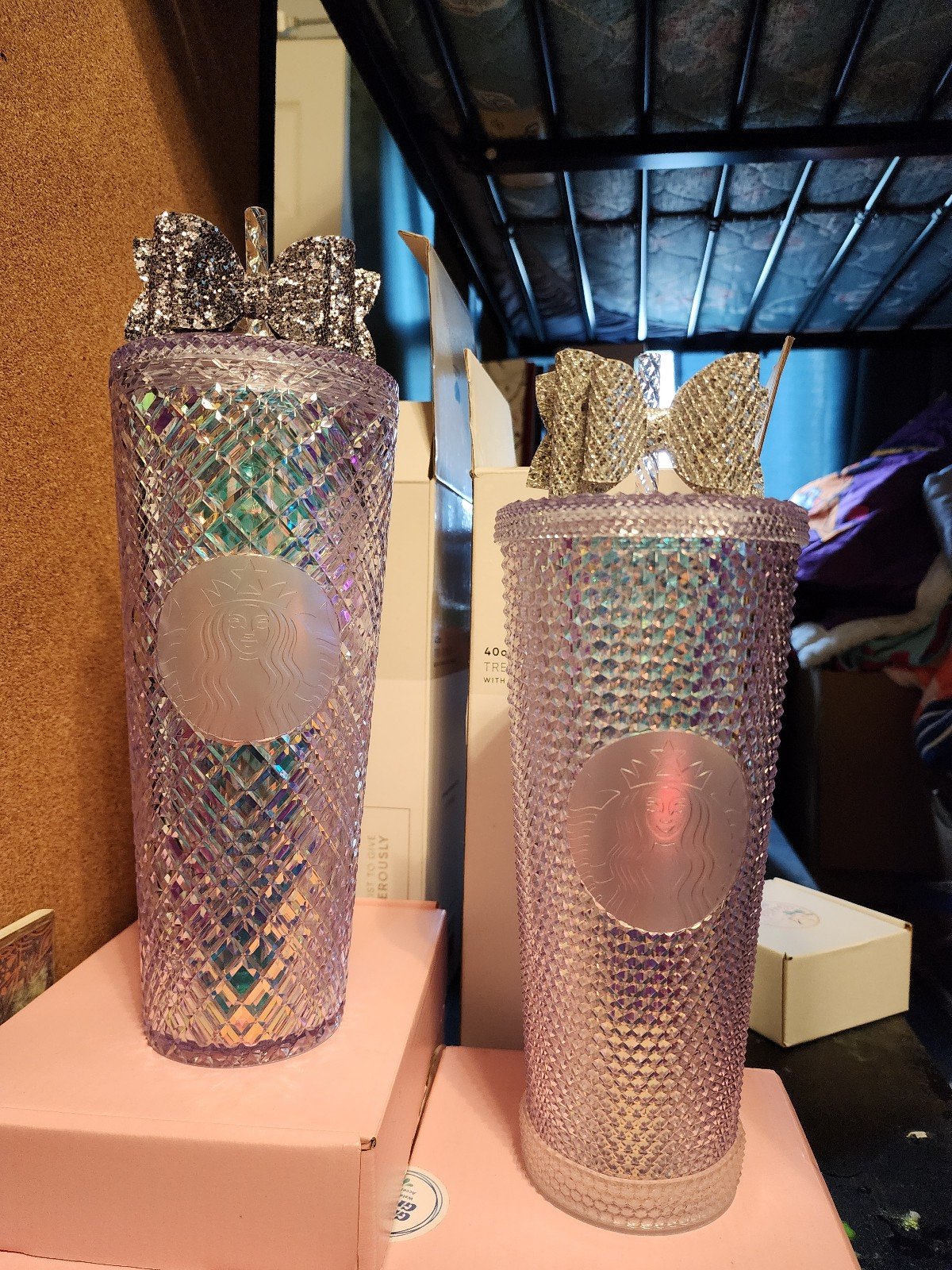 Unicorn Starbucks tumbler set