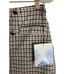 Revolve Majorelle Plaid Mini Skirt Rhinestone Button Front Academia Coquette S