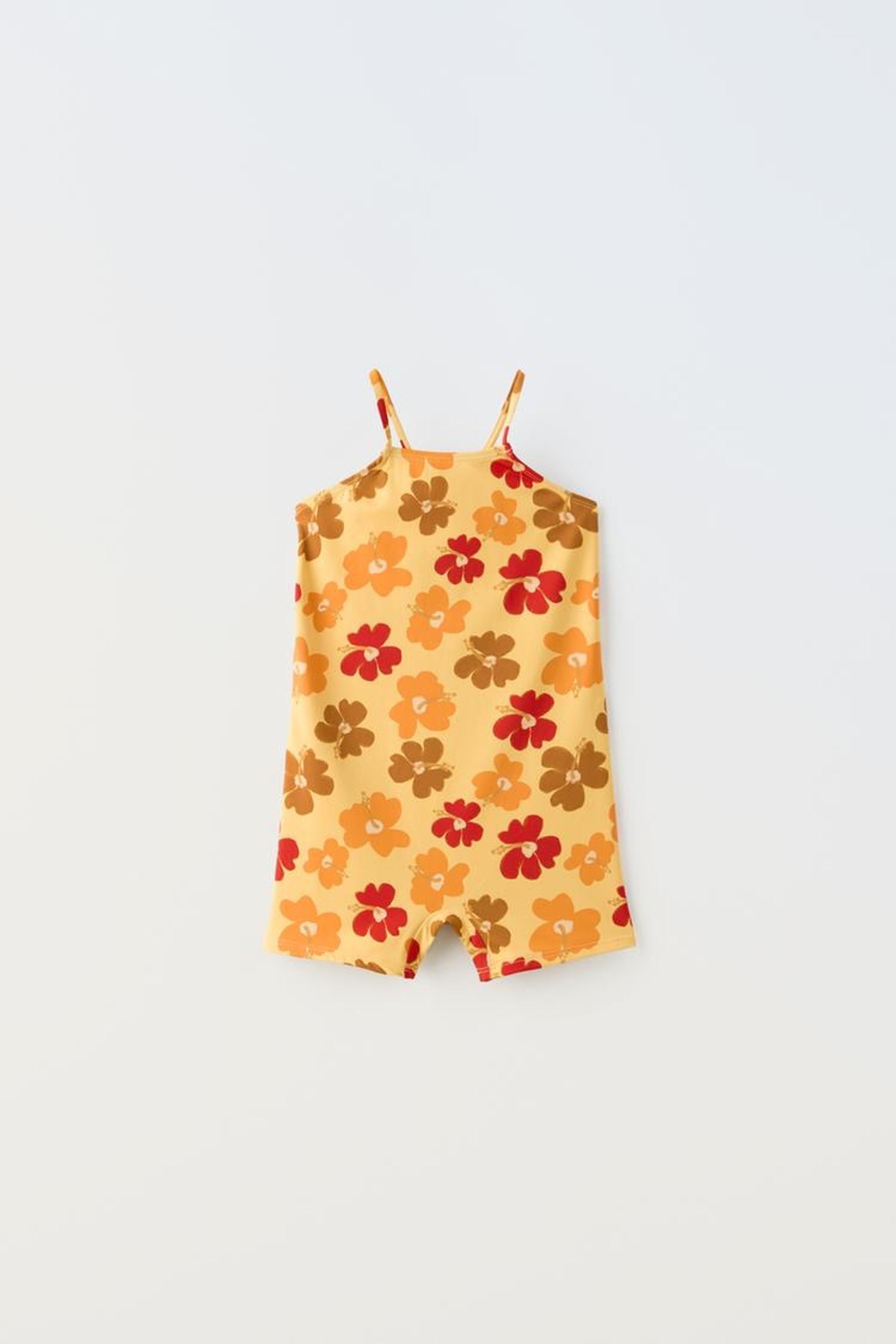 ZARA Floral Swimsuit