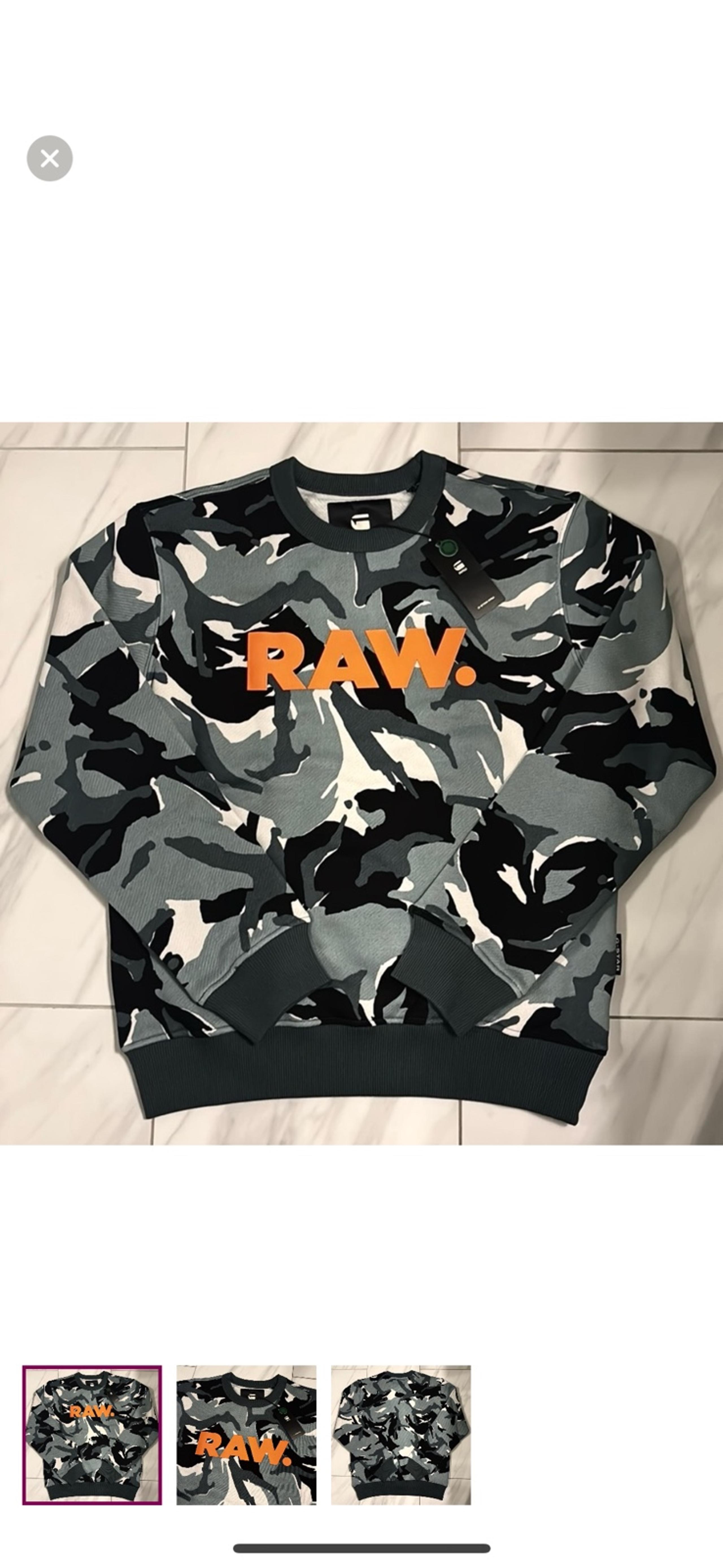 Men’s G-Star Raw Camo Pullover Sweatshirt