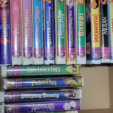 Disney masterpiece vhs collection