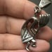 Vintage Kokopelli Flute Player Southwest Sterling Silver Pendant E357