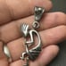 Vintage Kokopelli Flute Player Southwest Sterling Silver Pendant E357