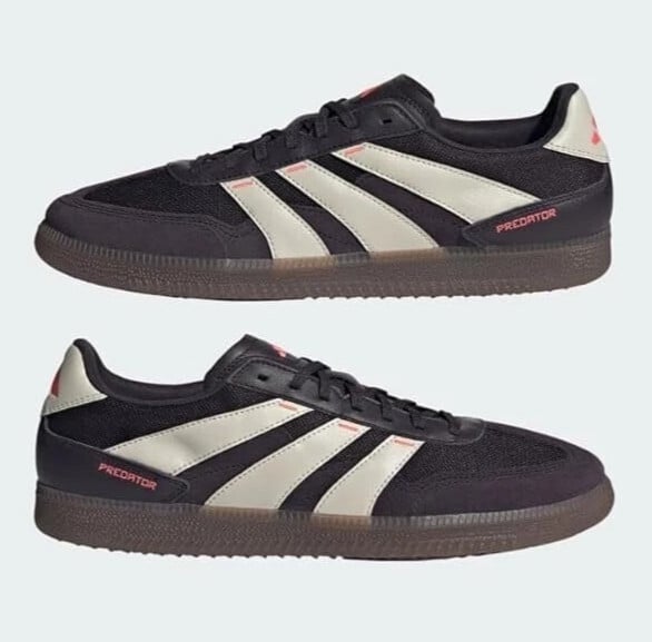 Sz-7 adidas Freestyle - Unisex Indoor Sneaker Aurora Black Alumina Turb IF6308