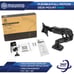 Full Motion LCD Monitor Arm Gas Spring Desk Mount for Screens up to 27