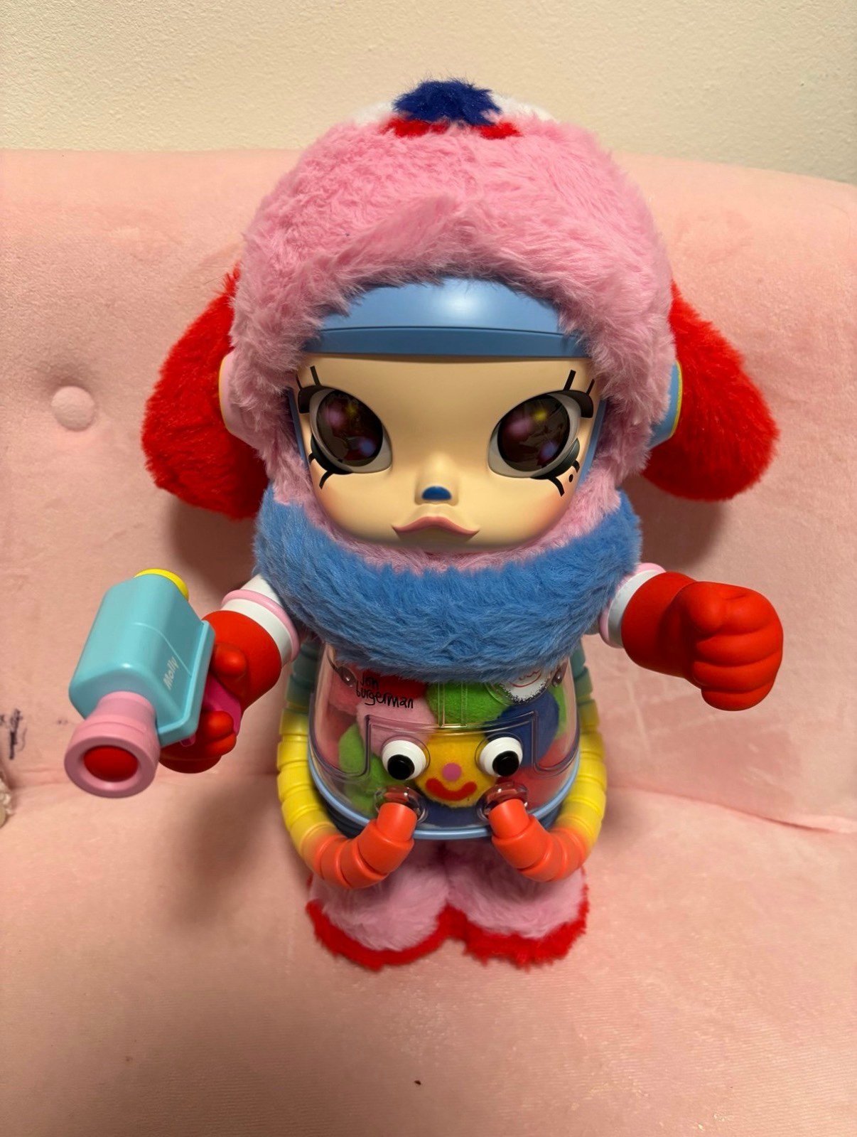 Authentic POP MART MEGA Space Molly 400% - Jon Burgerman