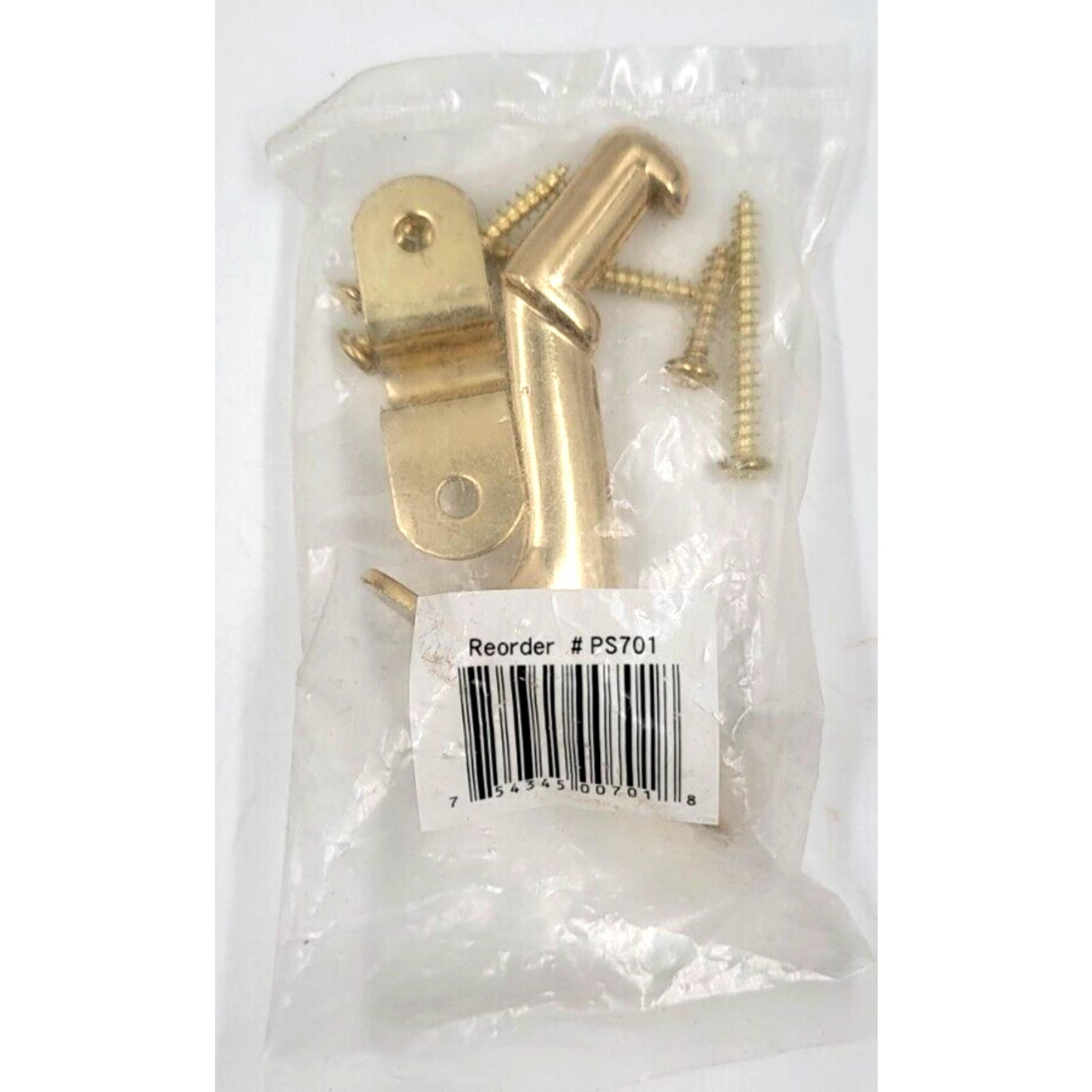SafeRail 1.21-in Bright Brass Finished Steps Handrail Wall Bracket