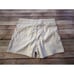 Hudson Paper Bag Shorts Sz 26 Egret