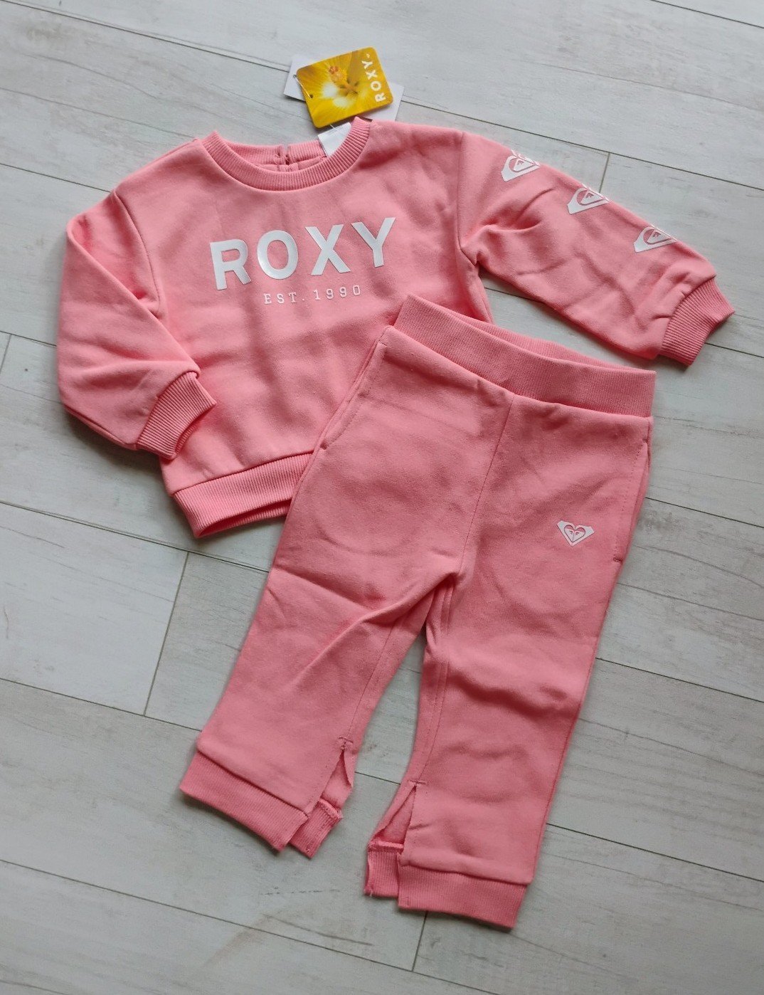ROXY NEW Crewneck Sweatshirt & Sweatpants