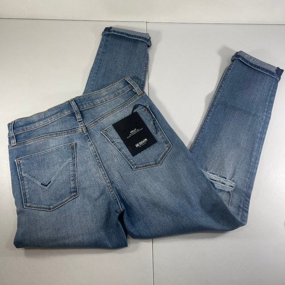 HUDSON JEANS NWT NEW Holly High Rise Skinny Ankle Medium Wash Women's Size 26