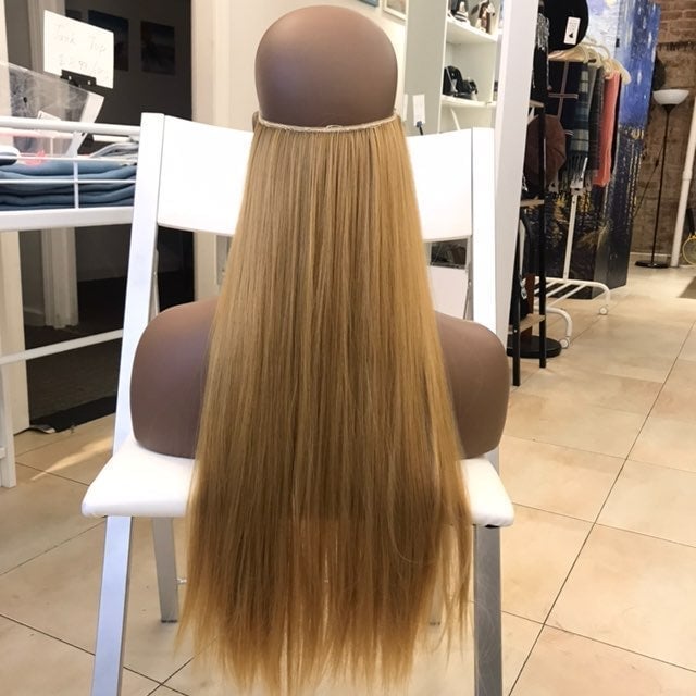 26” Fish Line Band Halo Hair Extension
