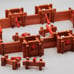 550 PCS Log Building Set Roy Toy Real Wooden Pieces Made In The USA