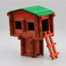 550 PCS Log Building Set Roy Toy Real Wooden Pieces Made In The USA