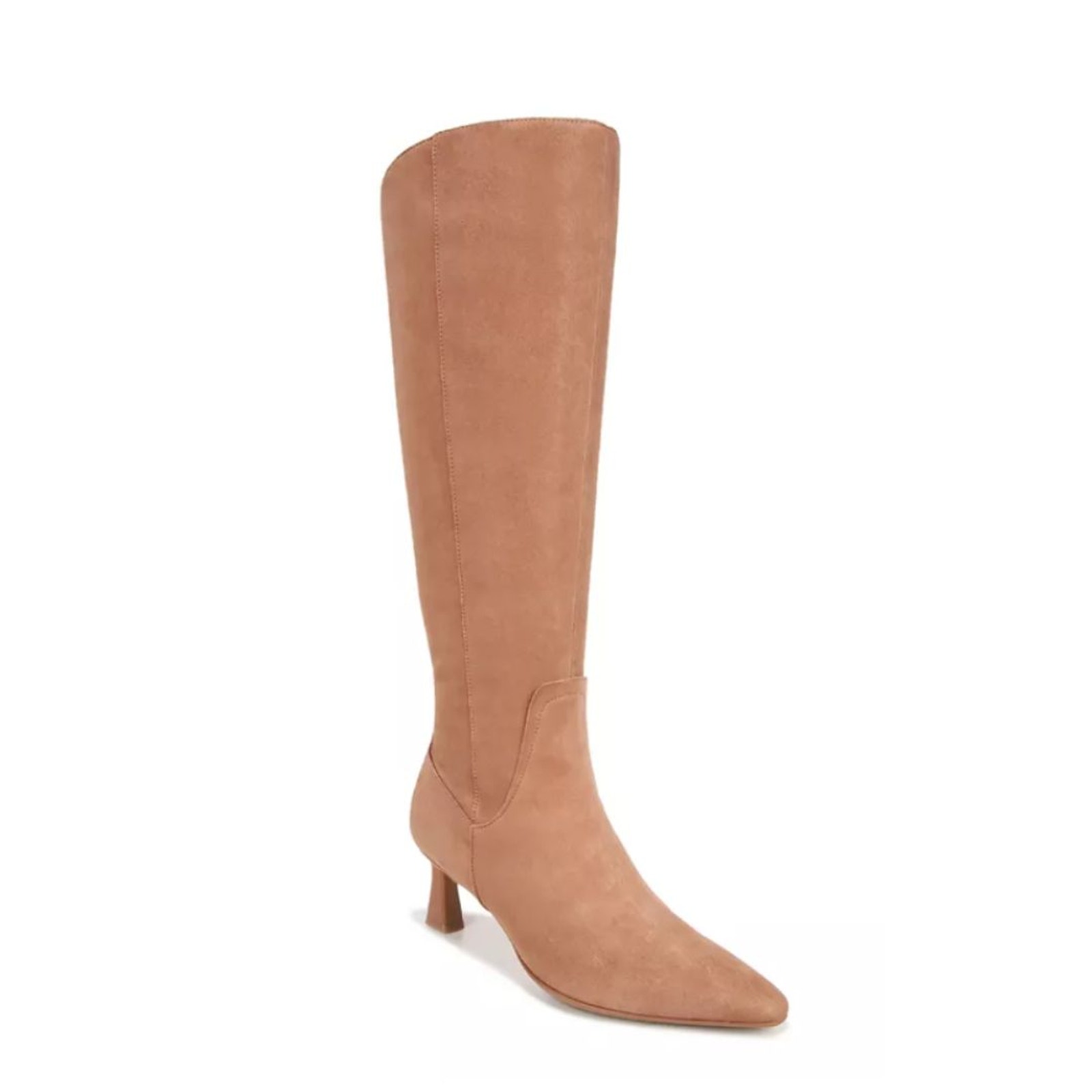 Naturalizer Women's Deesha Pointed Toe Tall Boot Cafe Brown Size 12M