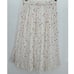 Sears Vintage 60s Polka Dot 2 Piece Skirt Set Oversized Long Sleeve Maxi Pleated