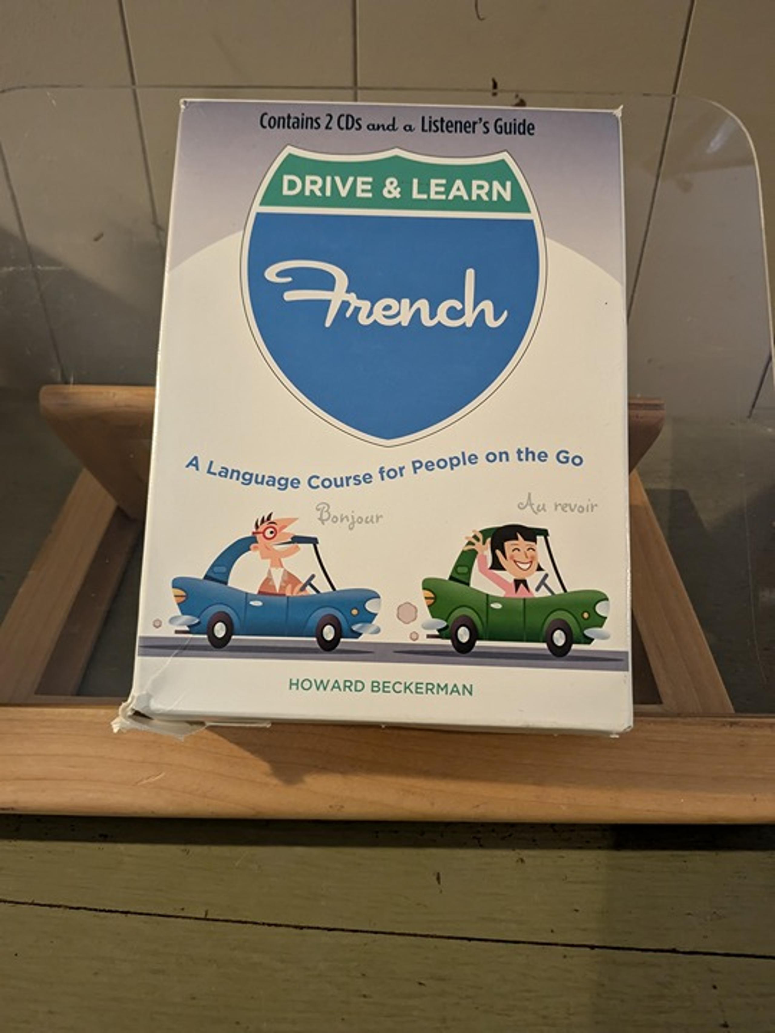 Drive & Learn French - Language Course with CDs and Guide B1