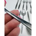 VTG 16 Piece Stainless Steel Flatware Korea Beautiful Inlay Design Rare