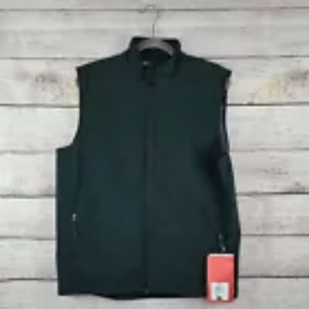 Men's The North Face Full Zip Polartec Waterproof Vest NWT XXLarge