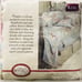 April Cornell MWW Splendor Floral Blue Velveteen King Luxury Bedspread Blanket