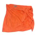 NWT Good American Leg Daze Mesh Sarong in Orange Cream