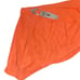 NWT Good American Leg Daze Mesh Sarong in Orange Cream