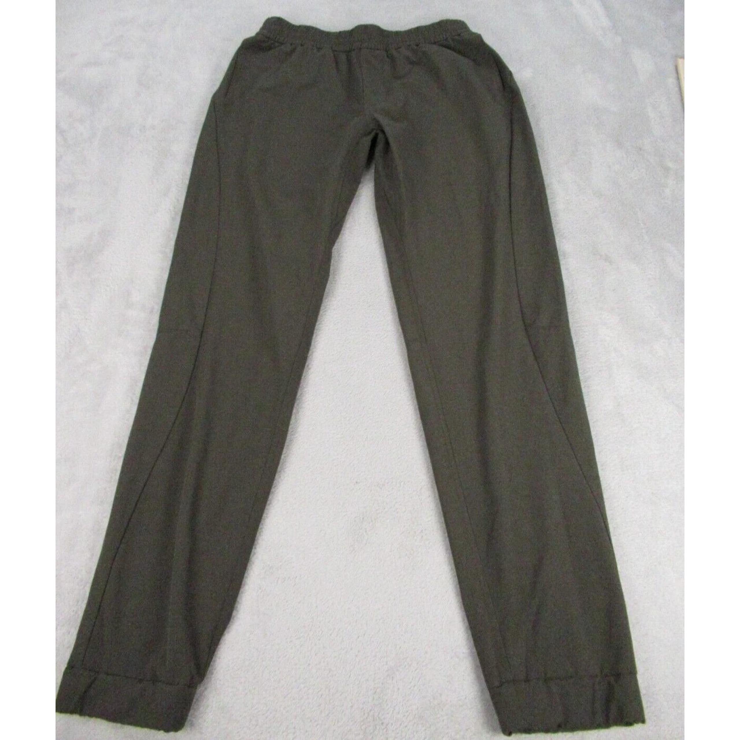Prana Pants Womens Small Green Stretch Drawstring West Edge Jogger 26x29 Flex