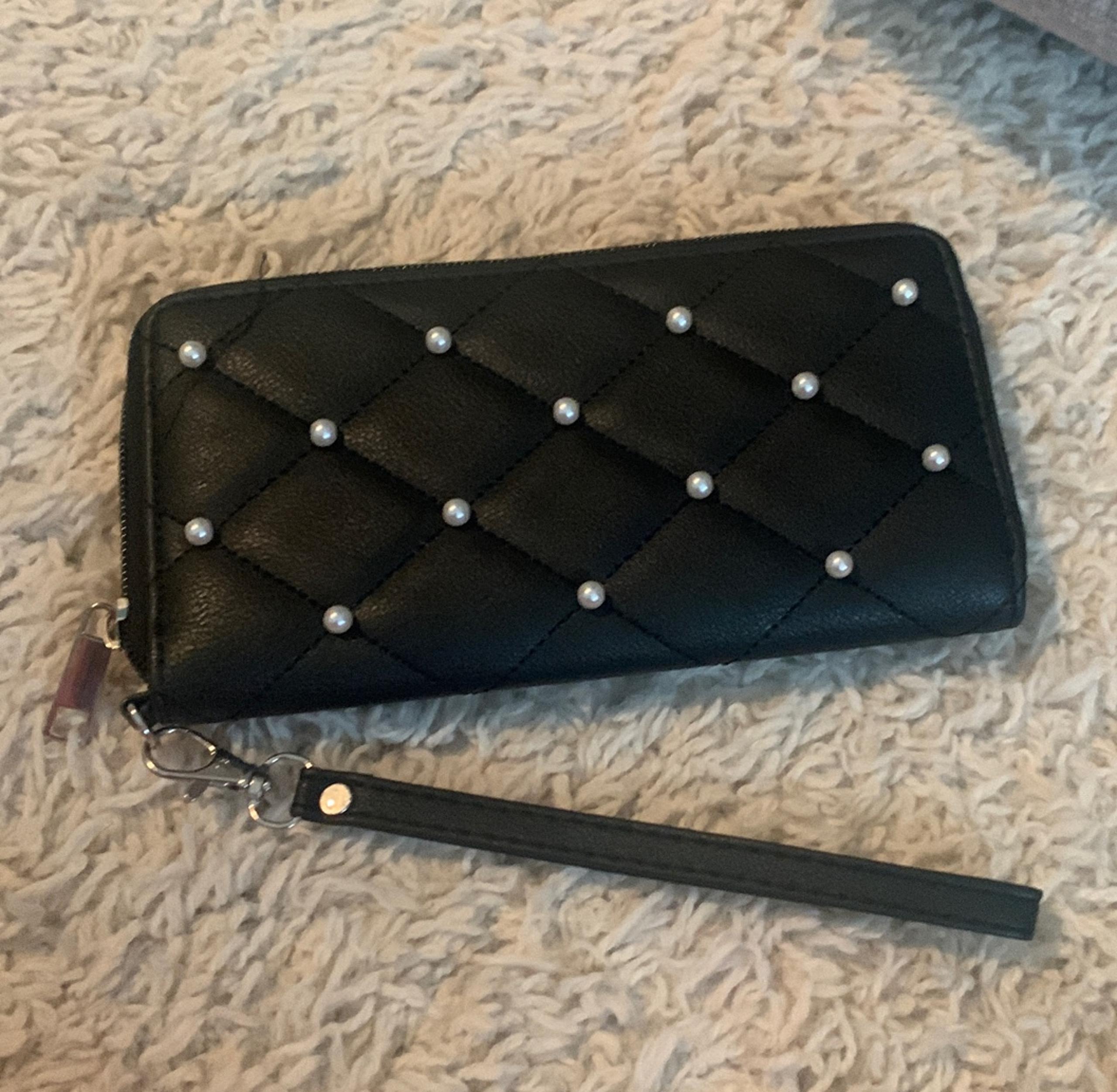 Icing black wallets for women