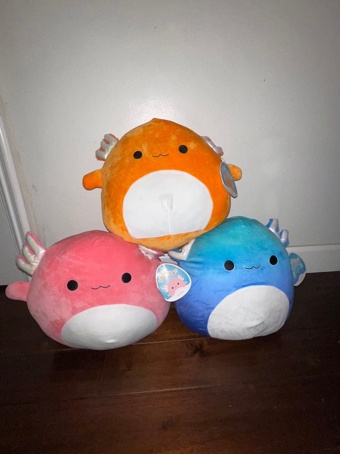 3pc Axolotl Bundle 12" Miss Vi + Nico + Archie