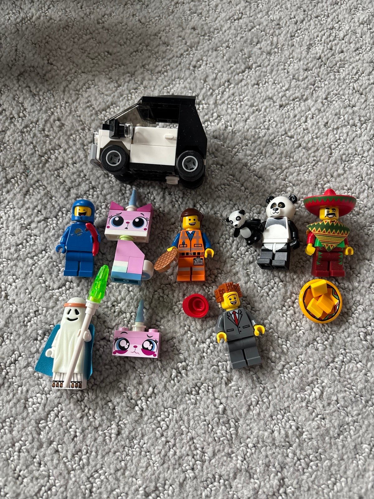 Lego movie minifigure lot