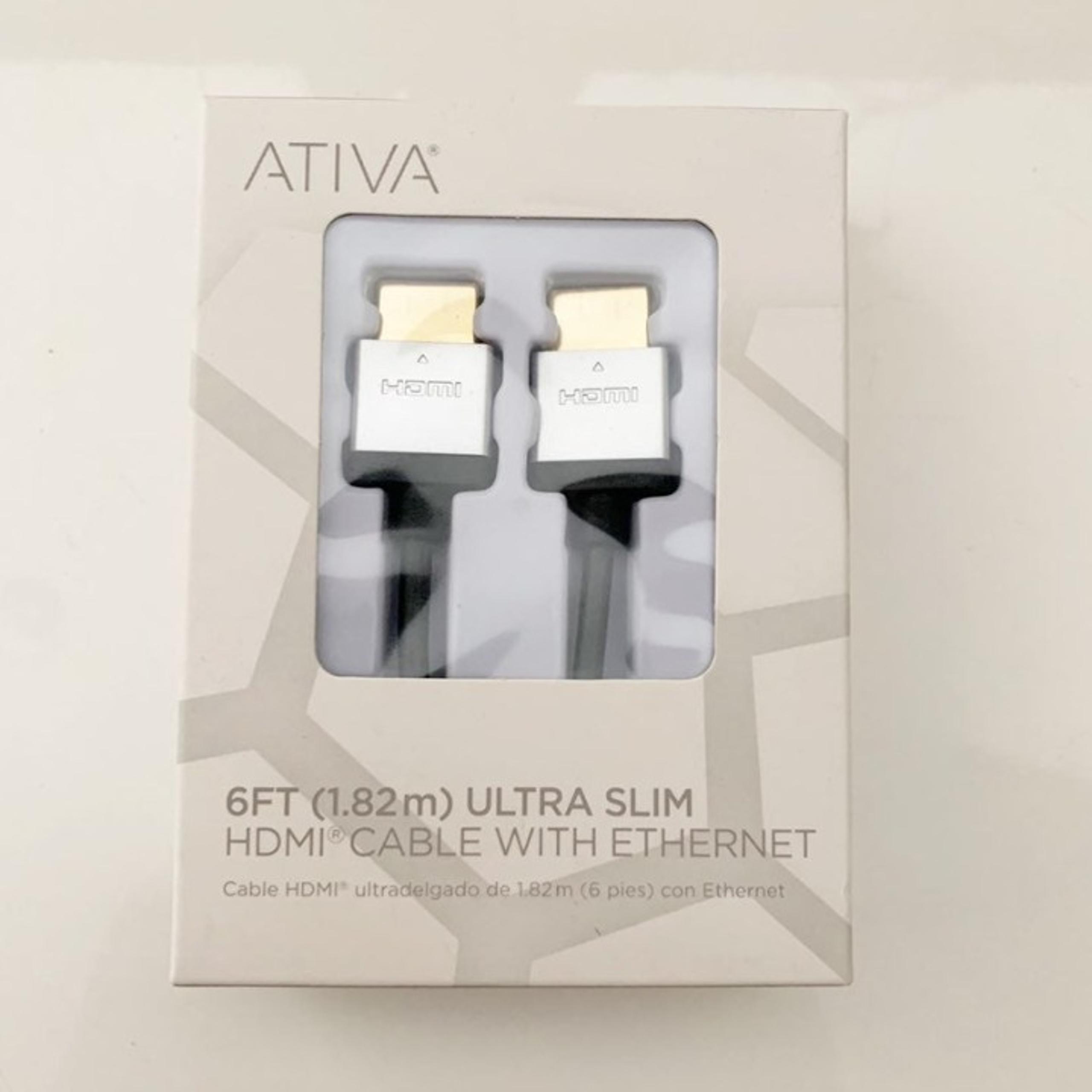 Ativa Ultraslim HDMI Cable With Ethernet
