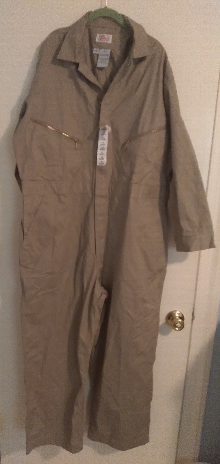 Men's Walls Mastermade Beige Coveralls 48 Short