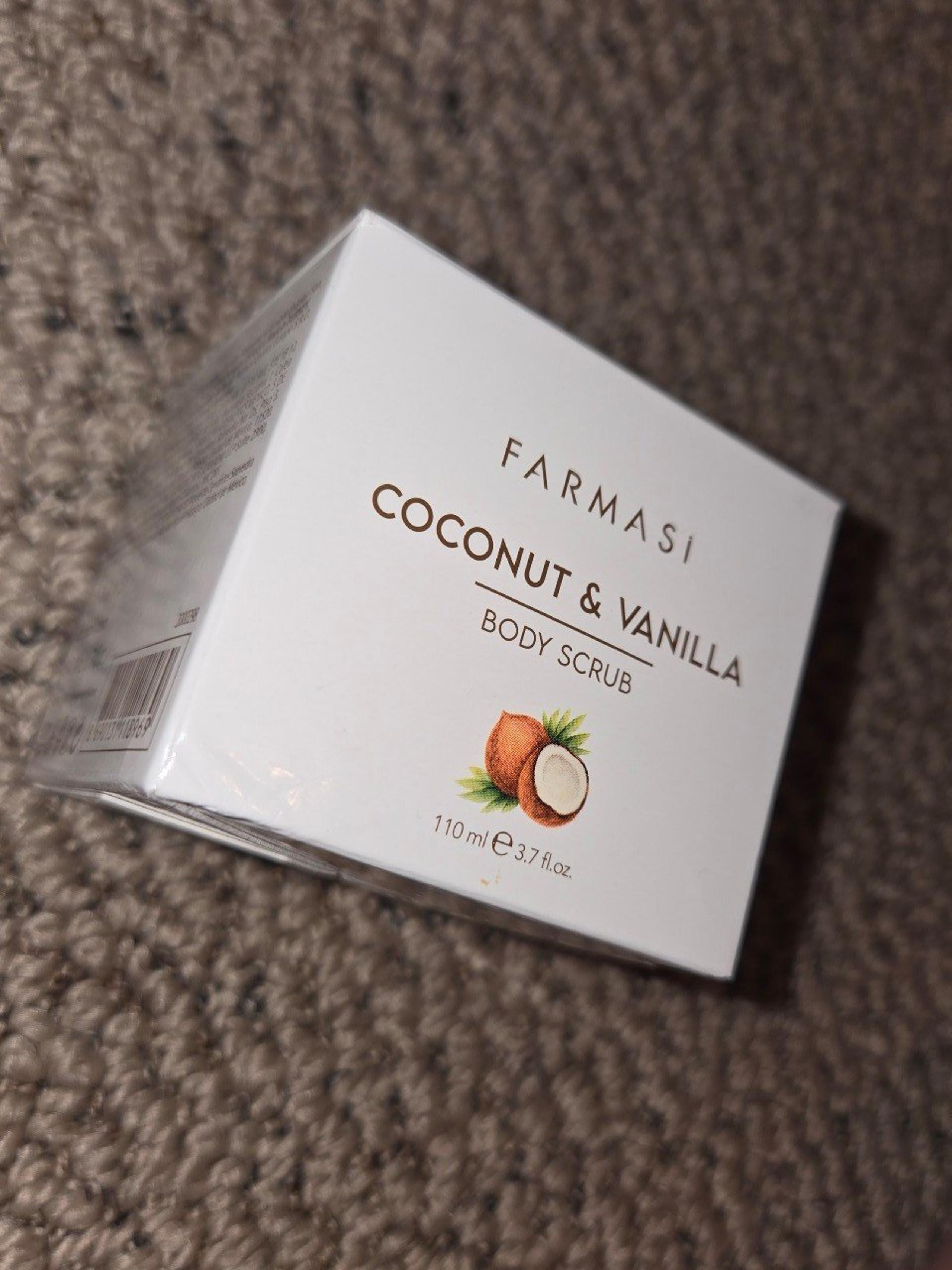New Vanilla Coconut Body Scrub