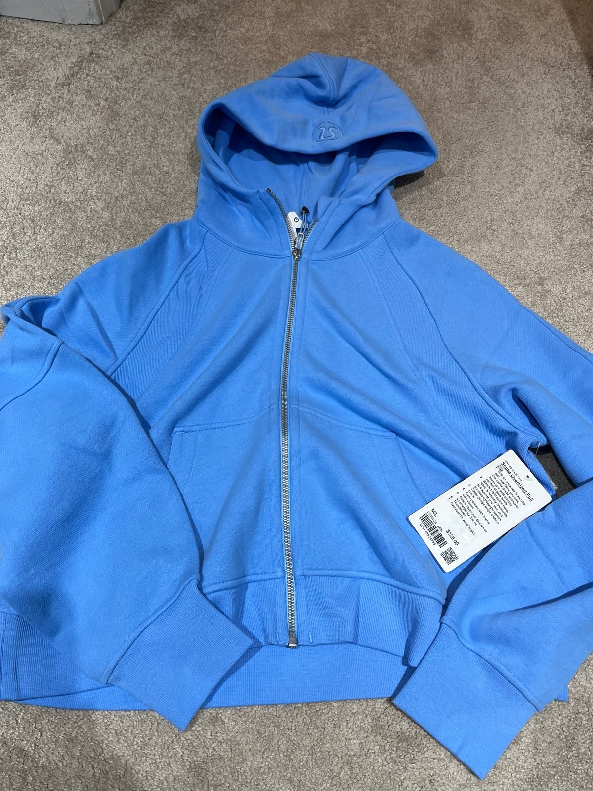 lululemon scuba oversized full zip hoodie