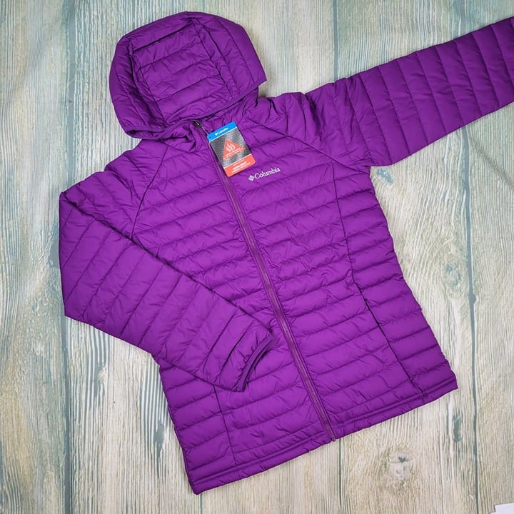 New COLUMBIA size XL (18-20) youth omni heat jacket