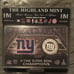 4X NY Super Bowl Champions Silver plated Medallion