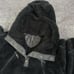 Women's Kuhl Flight Black Pullover Deep Pile Snap T Fleece Hooded Jacket Sz M