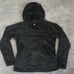 Women's Kuhl Flight Black Pullover Deep Pile Snap T Fleece Hooded Jacket Sz M