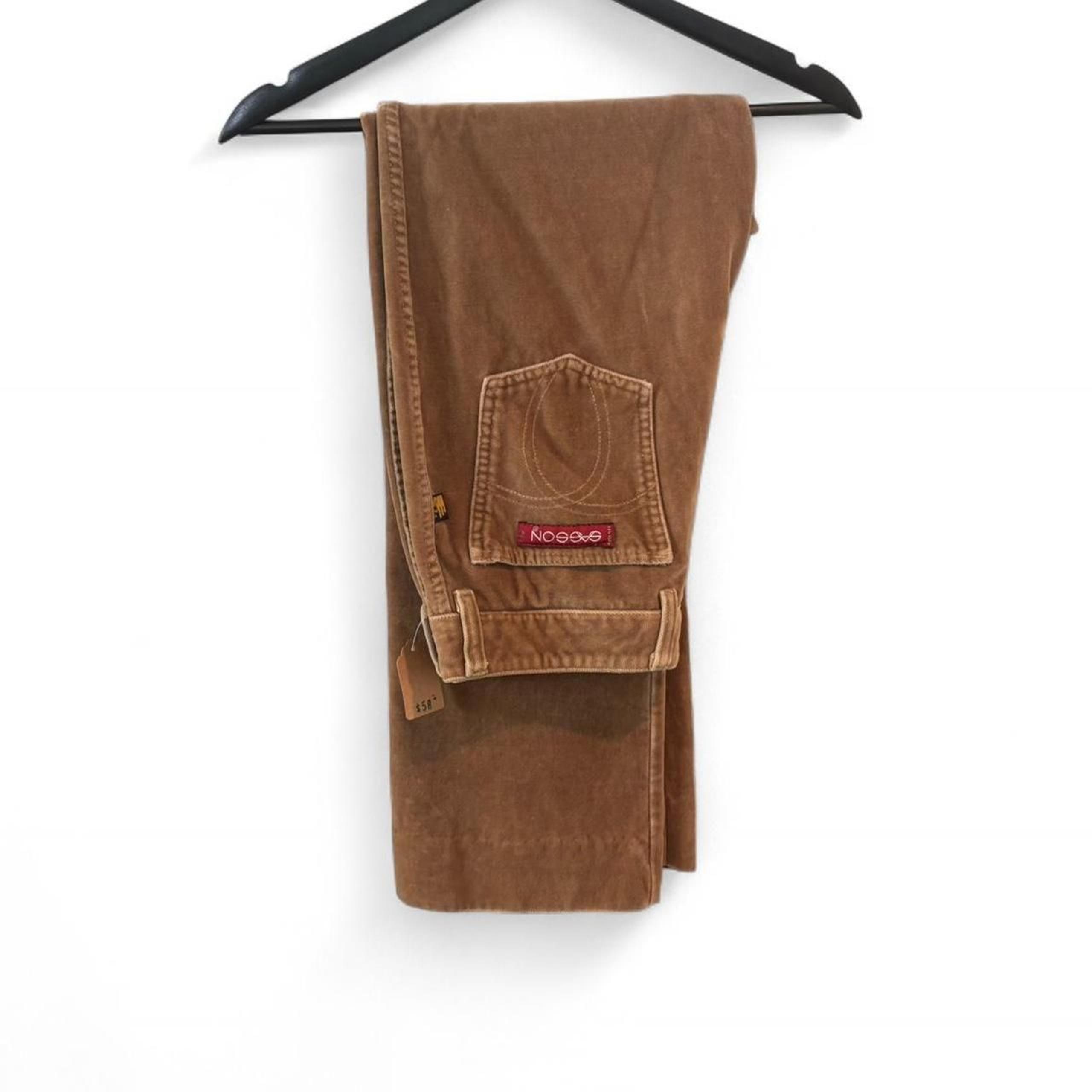 Sasson Women's Tan and Brown Trousers