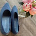 Vivaia flats size 7 Navy Blue 37.5 Comfort Shoes