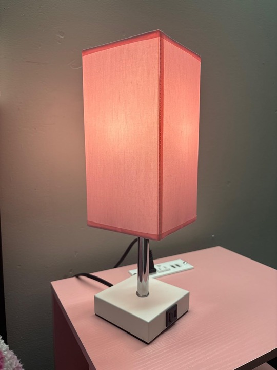 Touch Control Table Lamp with 2 USB Charging Ports, 3 Way Touch Lamps