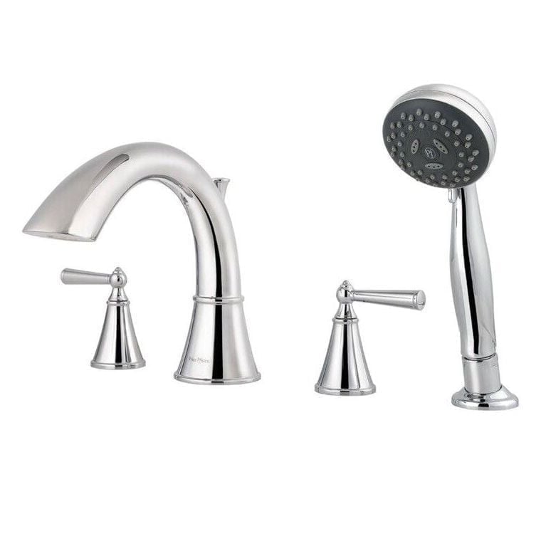 Pfister LG64GLC Saxton Deck Mounted Roman Tub Filler Trim - Polished Chrome
