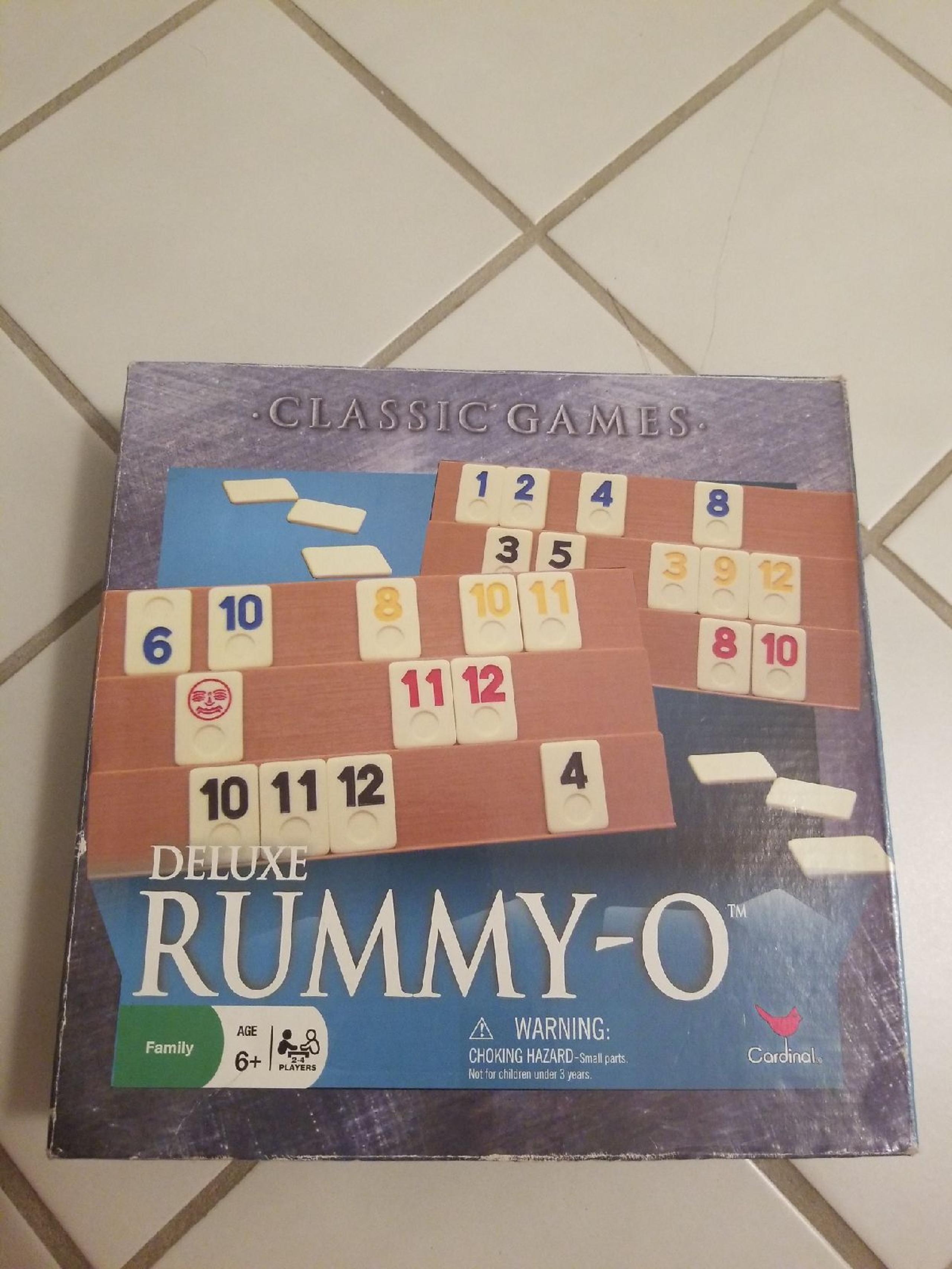 Cardinal Deluxe Rummy - O Tile Game