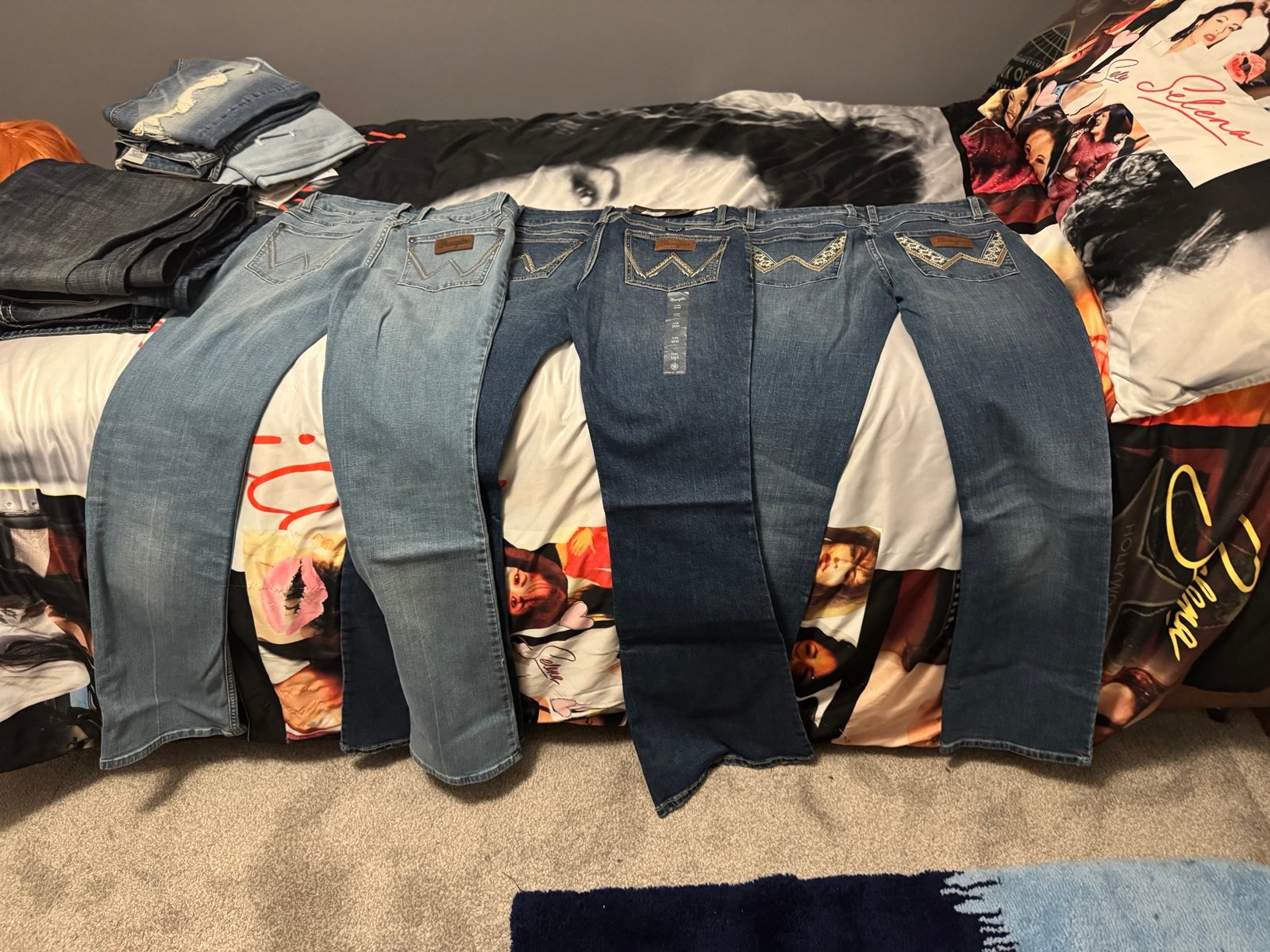 Wrangler boot cut pants