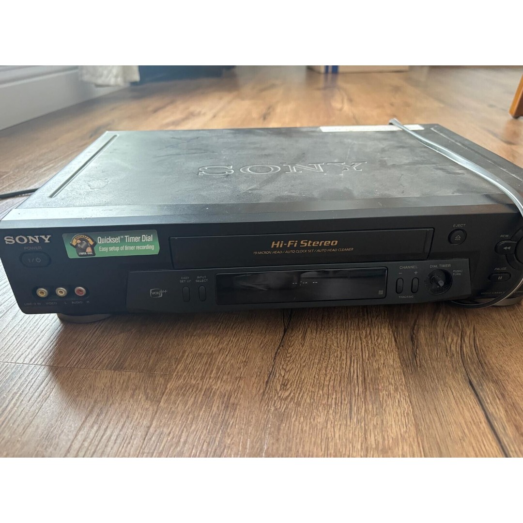 Sony SLV-N71 VHS Player 4 Head Hi Fi Video Recorder VCR No Remote