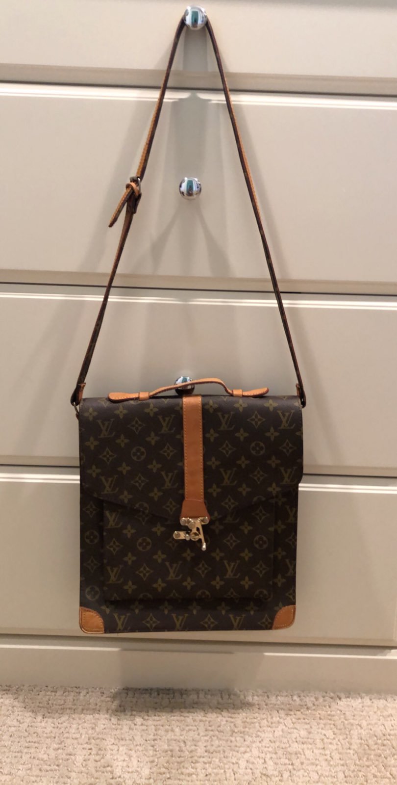 Vintage c1970's Louis Vuitton attache ca