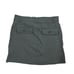 Prana skort skirt women's 8 blue black shorts snap zipper closure side pocket