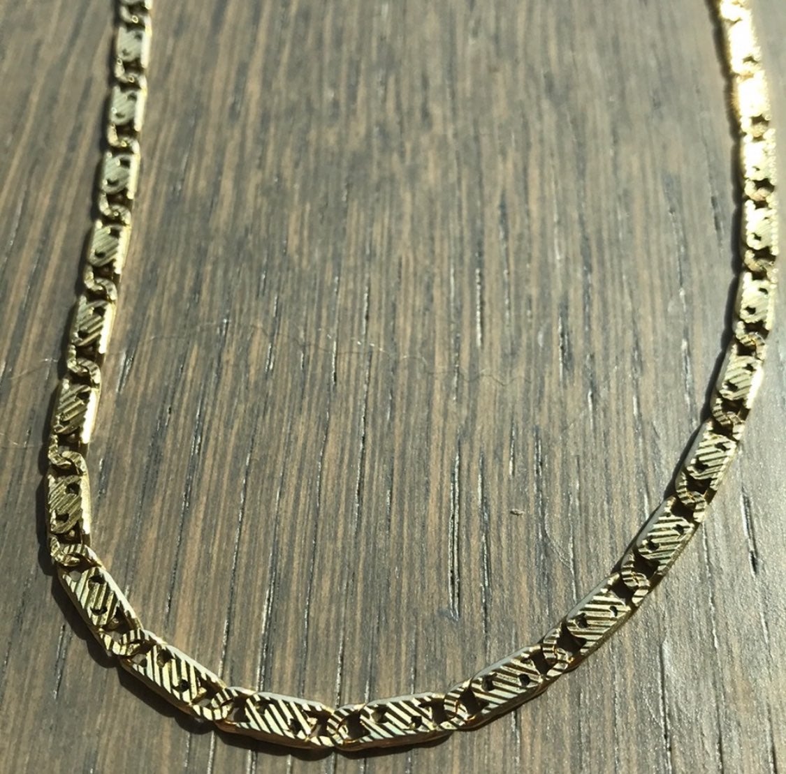 18k gold chain necklace