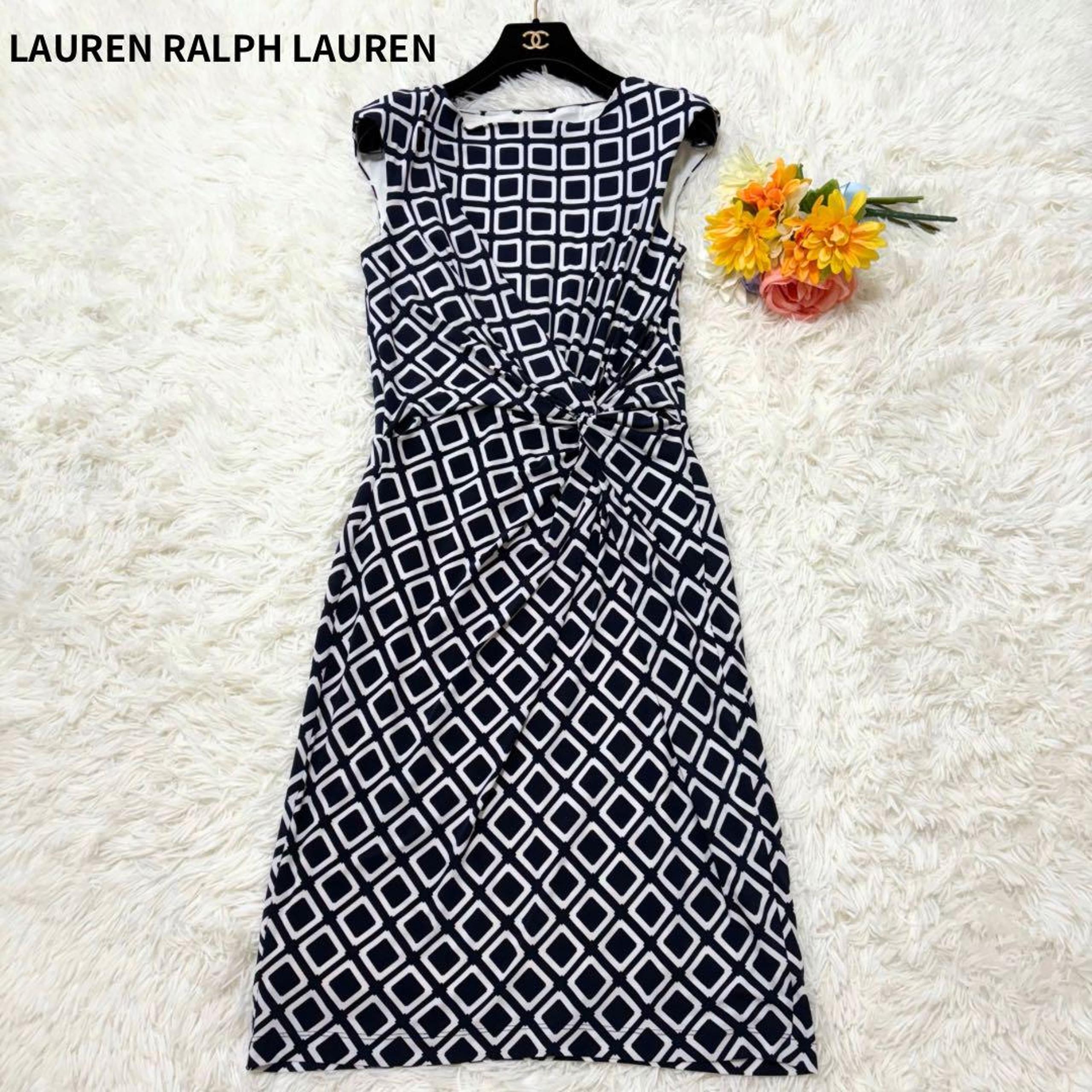 Lauren Ralph Lauren Long Dress, Wrap Style, French Sleeve