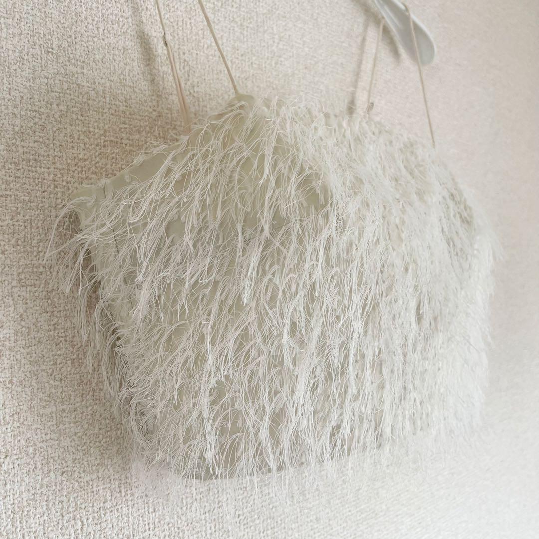 大量入荷 CLANE (クラネ) FRINGE BARE BUSTIER トップス