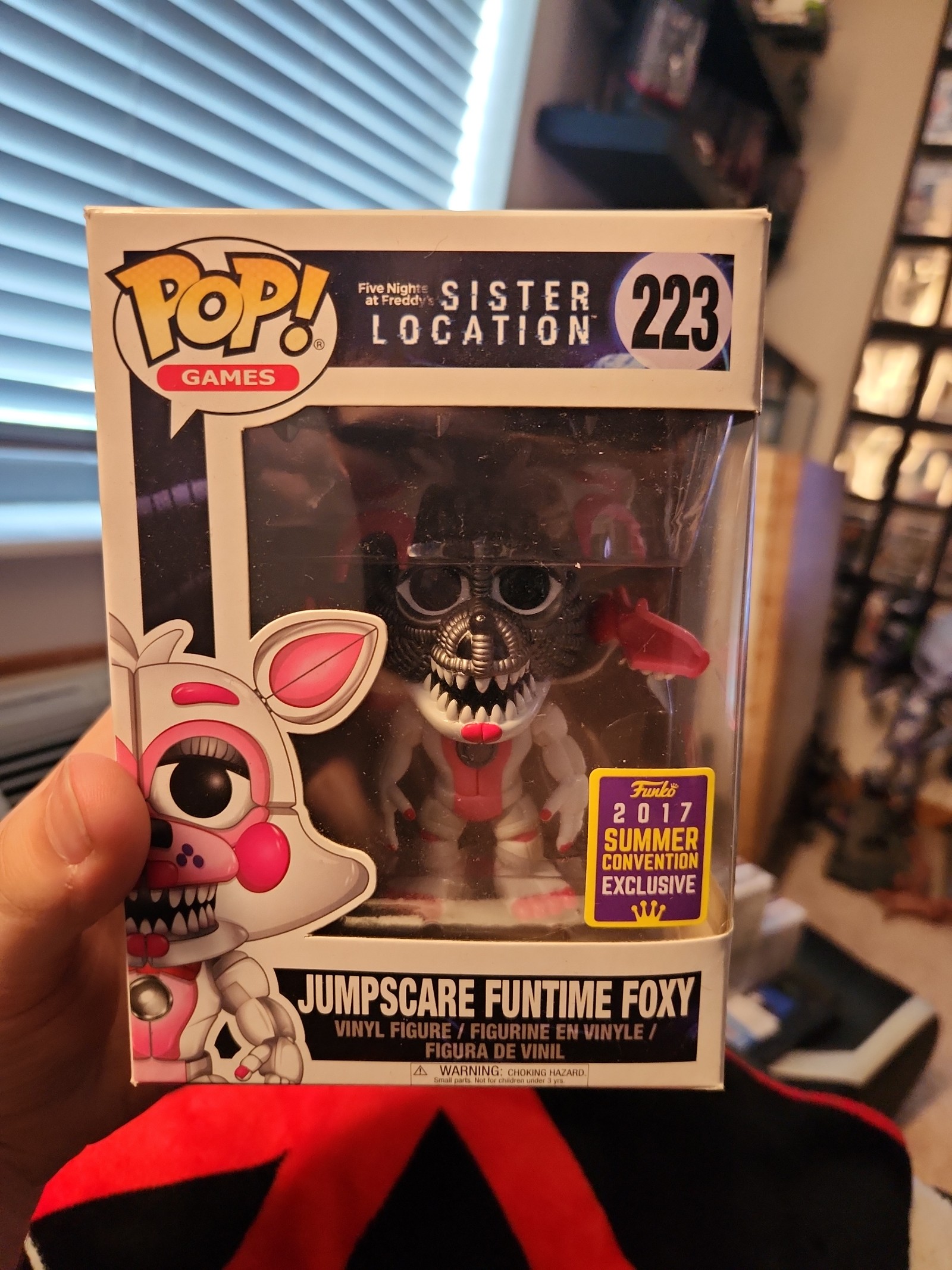 Five Nights at Freddy's Jumpscare Funtime Foxy Funko Pop 223
